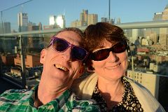 05 Jerome Ryan And Charlotte Ryan Enjoying The Afternoon Sun At New York Ink48 Hotel Rooftop Bar